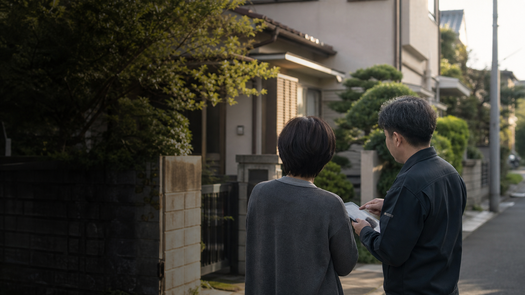 住まいの相談を行うイメージ